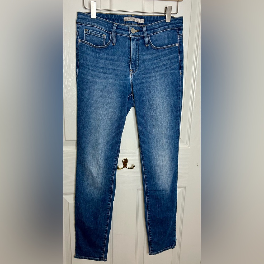 Athleta Sculptek Skinny Jean in azure wash size 6